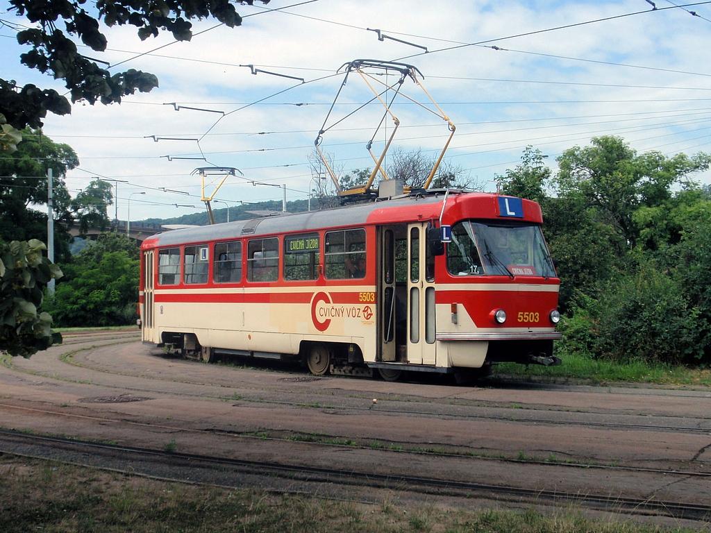 Прага, Tatra T3 № 5503