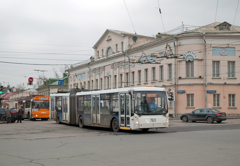 Москва, Тролза-6206.00 «Мегаполис» № 7611