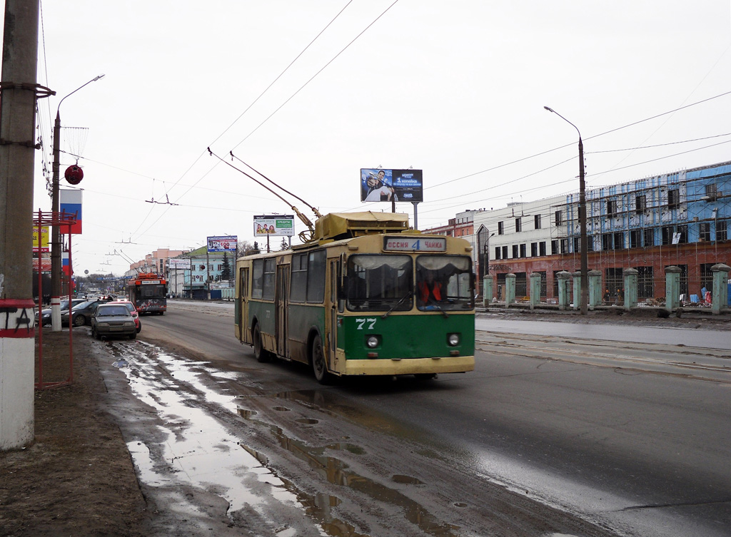 Тверь, ЗиУ-682В [В00] № 77; Тверь — Троллейбусные линии: Пролетарский район