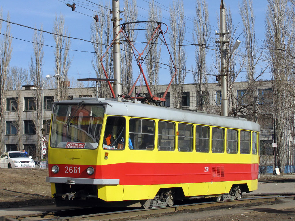 Volgograd, Tatra T3SU mod. VZSM # 2661