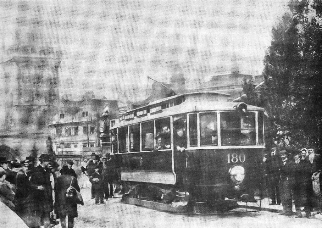 Prague, Ringhoffer DSM № 180; Prague — Old photos Prague, Ringhoffer DSM № 180; Prague — Old photos