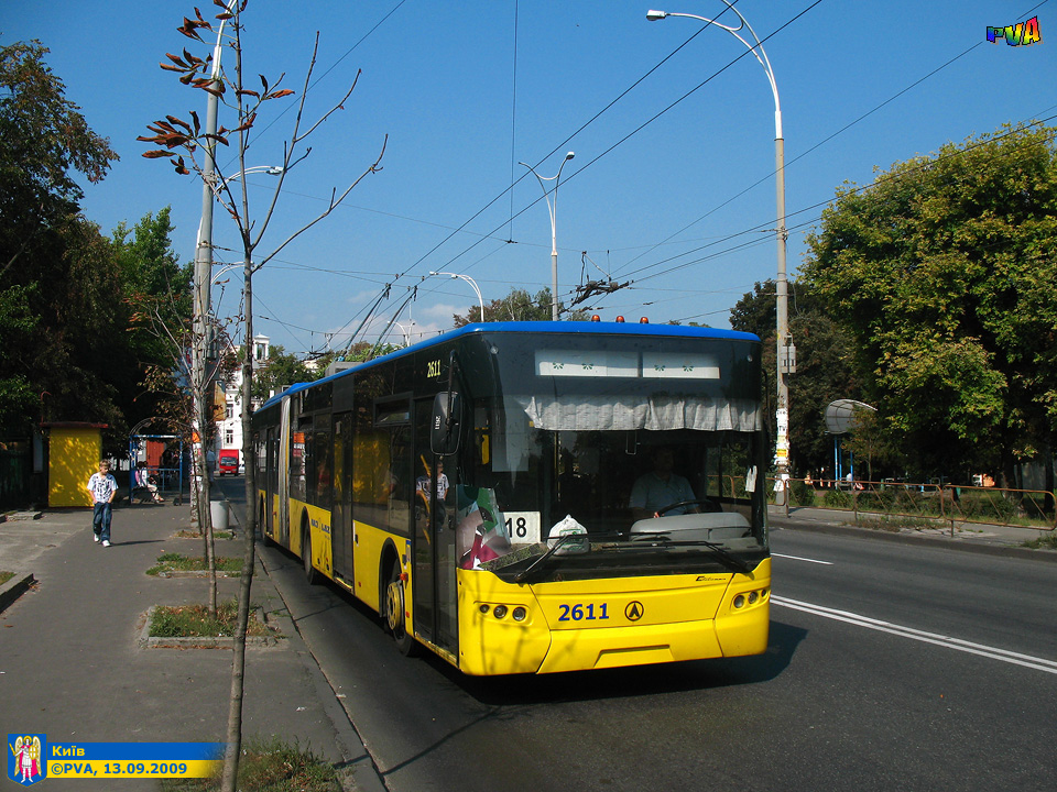 Киев, ЛАЗ E301D1 № 2611