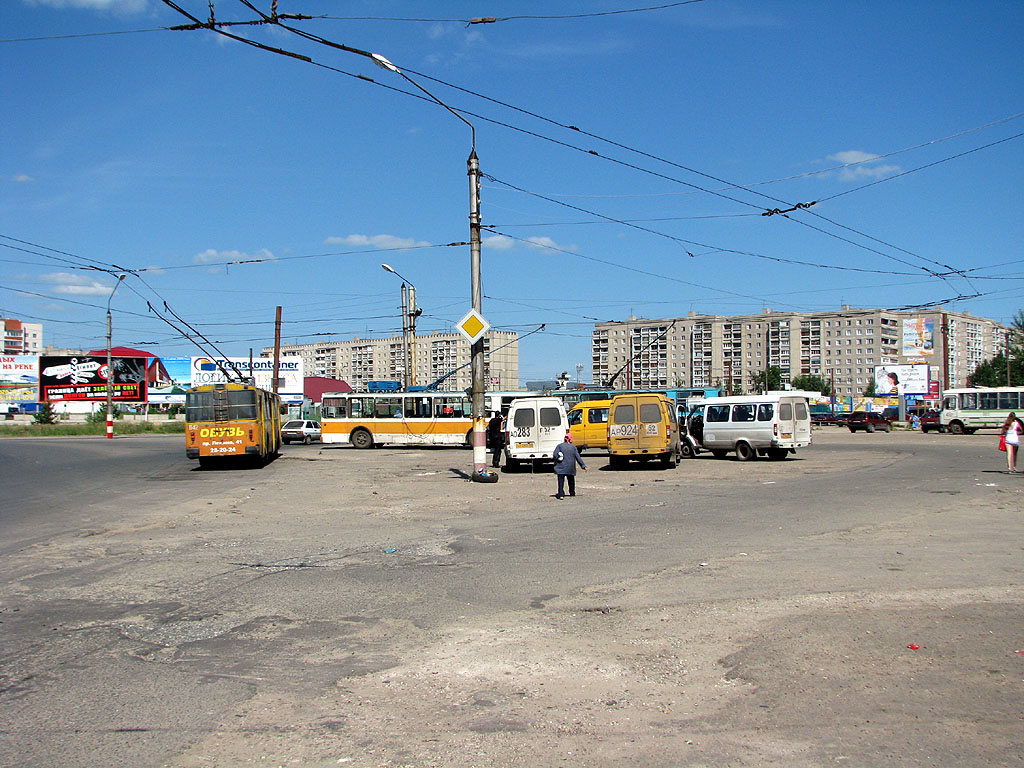 Дзержинск — Троллейбусные линии и инфраструктура