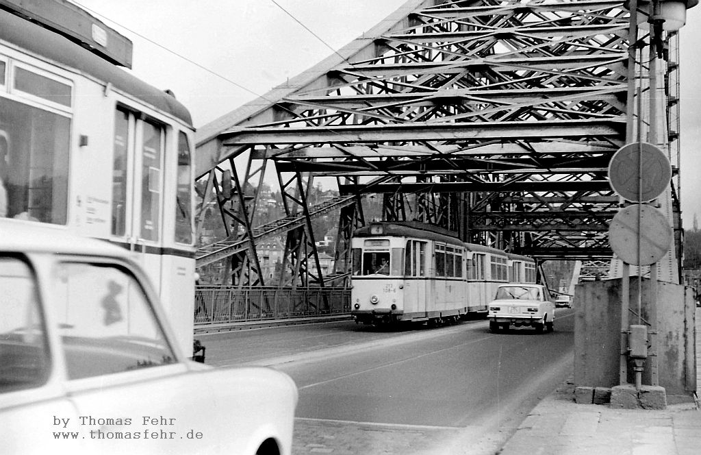 Drezda, Gotha T57 — 213 108; Drezda — Old photos (tram)