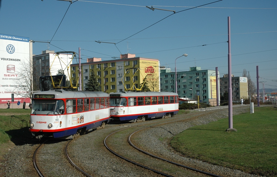 Оломоуц, Tatra T3R.P № 155 Оломоуц, Tatra T3R.P № 155