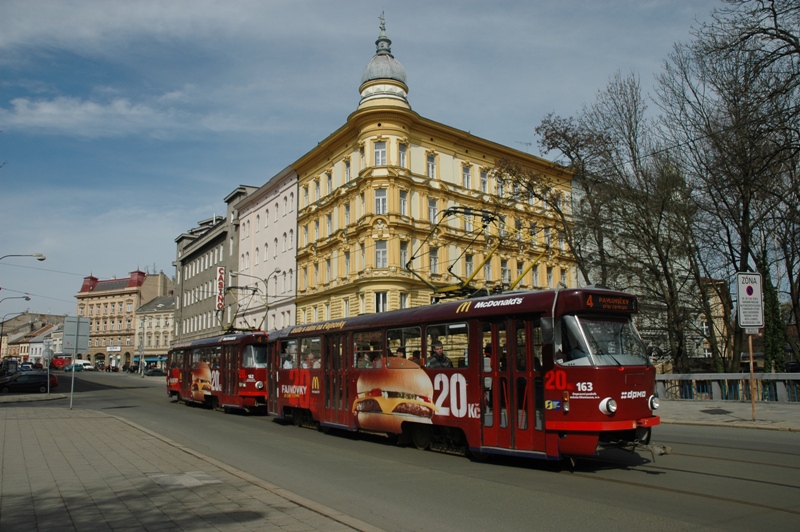 Оломоуц, Tatra T3R.P № 163