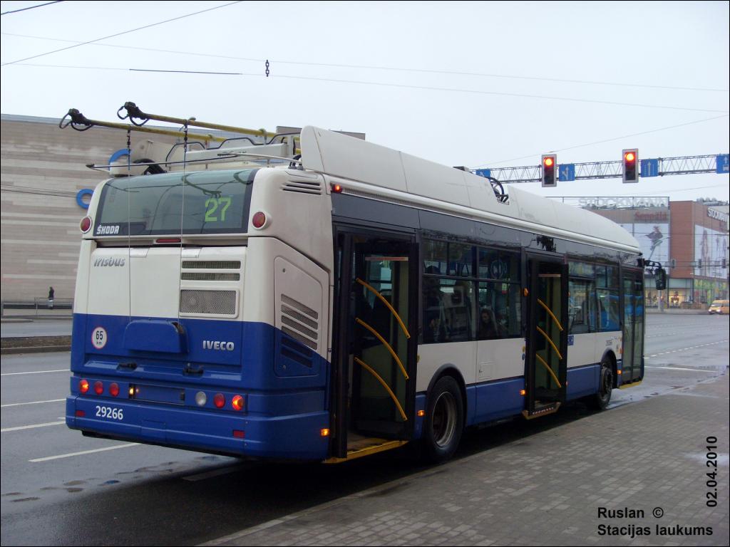 Рига, Škoda 24Tr Irisbus Citelis № 29266