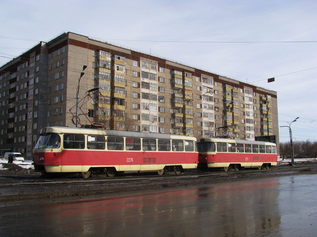 Ижевск, Tatra T3SU (двухдверная) № 2276