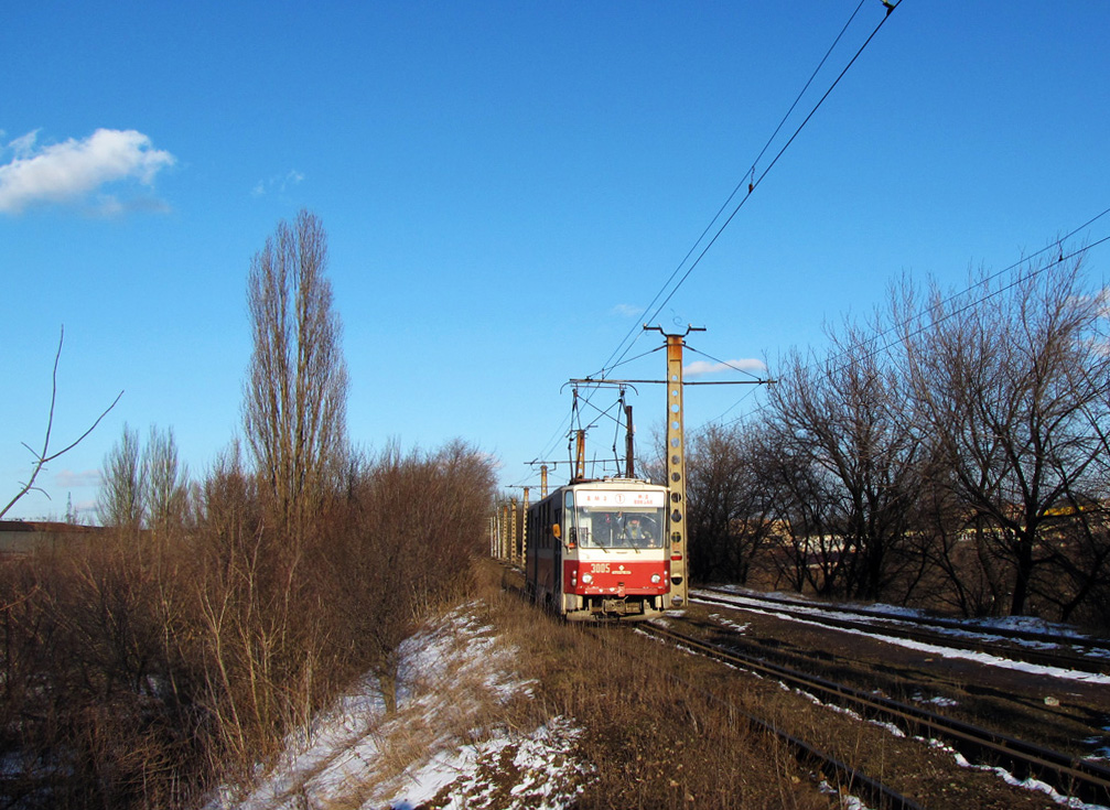 Донецк, Татра-Юг Т6Б5 № 3005