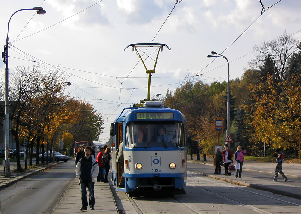 Острава, Tatra T3R.P № 1025