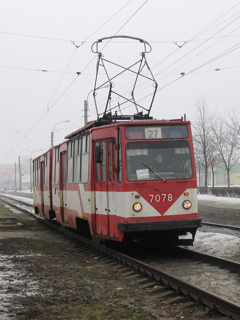 Санкт-Петербург, ЛВС-86К № 7078