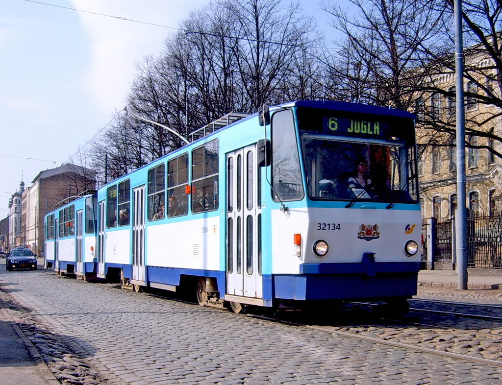 Рига, Tatra T6B5SU № 32134