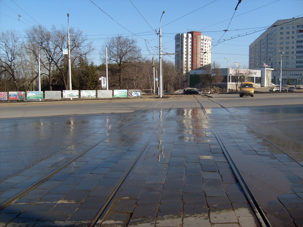 Ufa — Tramway network — North; Ufa — Trolleybus network — North; Ufa — Trolleybus network — South