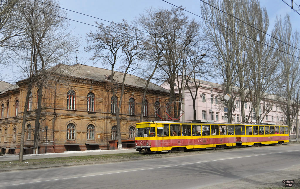 Запорожье, Tatra T6B5SU № 424
