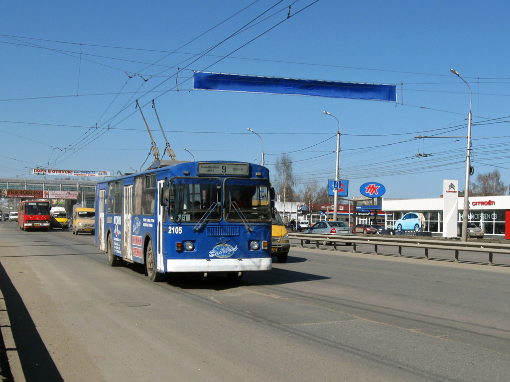 Рязань, ЗиУ-682Г-018 [Г0Р] № 2105