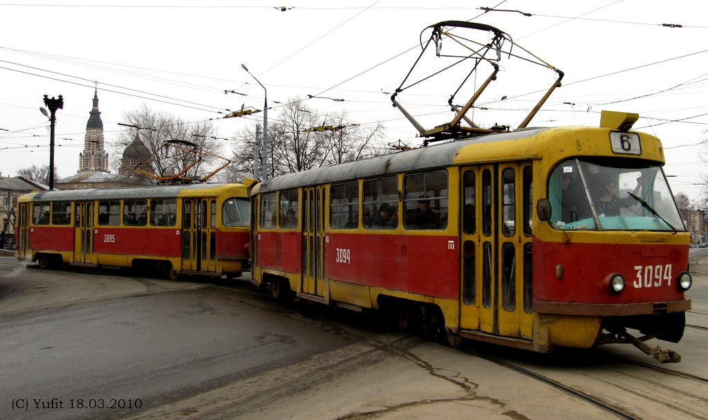 Харьков, Tatra T3SU № 3094