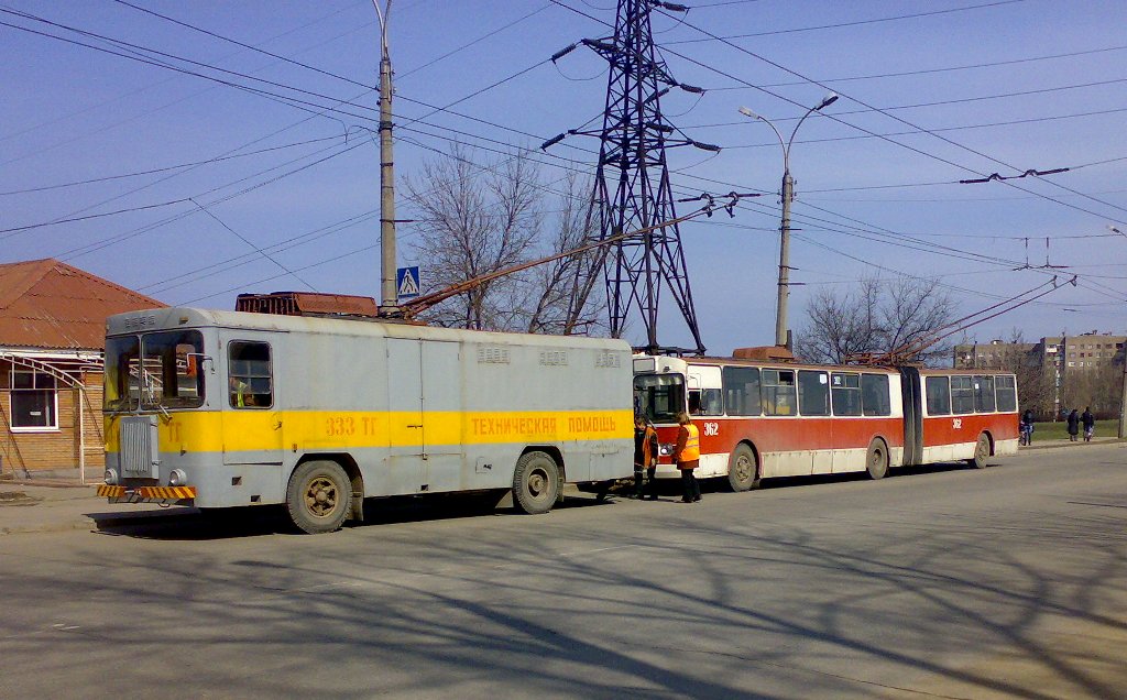 Алчевск, КТГ-1 № 333 ТГ; Алчевск, ЗиУ-683Б [Б00] № 362