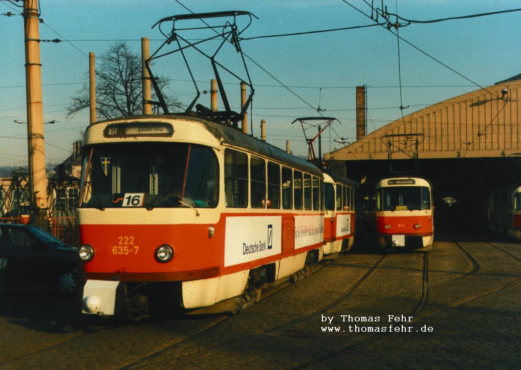 Dresden, Tatra T4D № 222 635