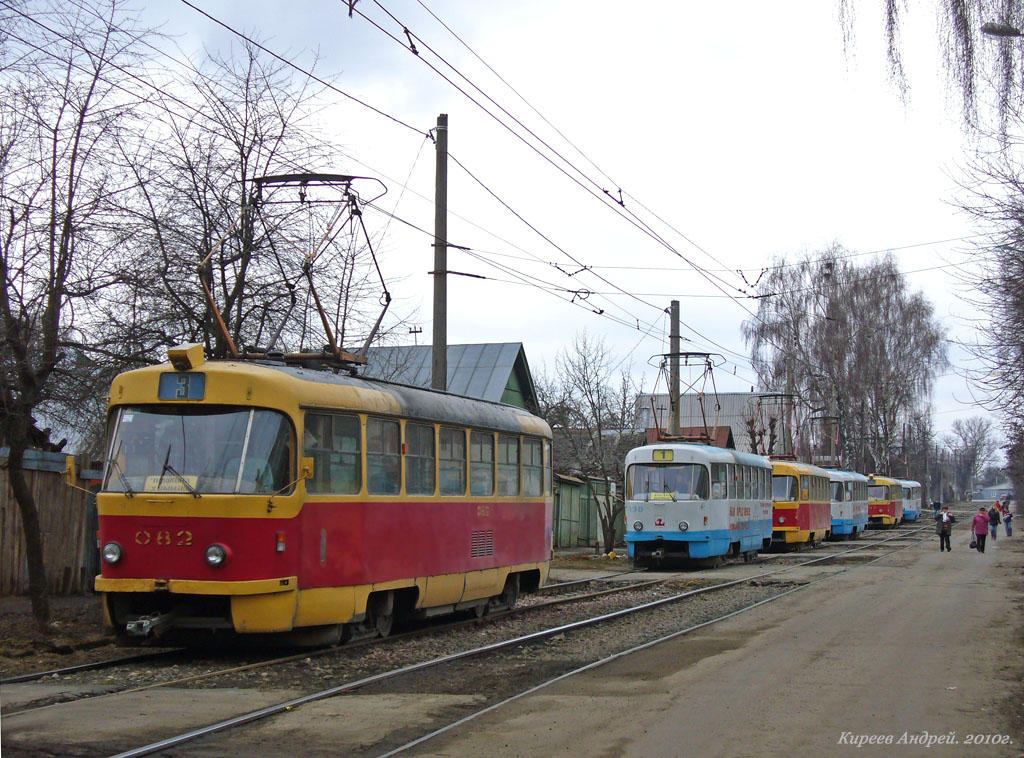 Орёл, Tatra T3SU № 082; Орёл — Сбои в движении и аварии