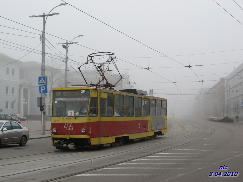 Запорожье, Tatra T6B5SU № 455