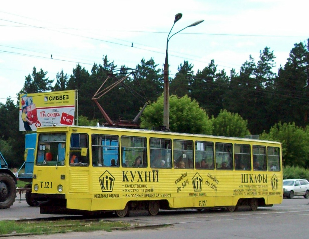 Ангарск, 71-605 (КТМ-5М3) № 121 Ангарск, 71-605 (КТМ-5М3) № 121