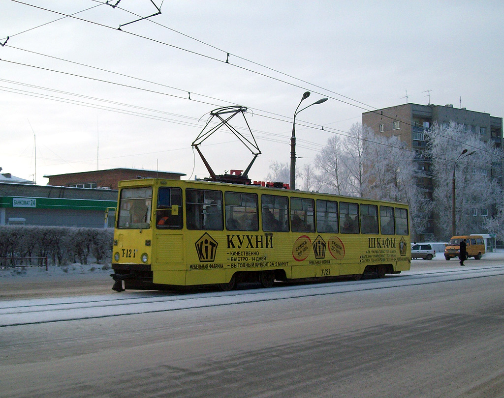 Ангарск, 71-605 (КТМ-5М3) № 121 Ангарск, 71-605 (КТМ-5М3) № 121