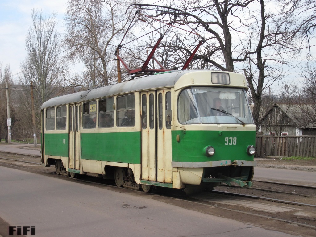 Donieck, Tatra T3SU Nr 938