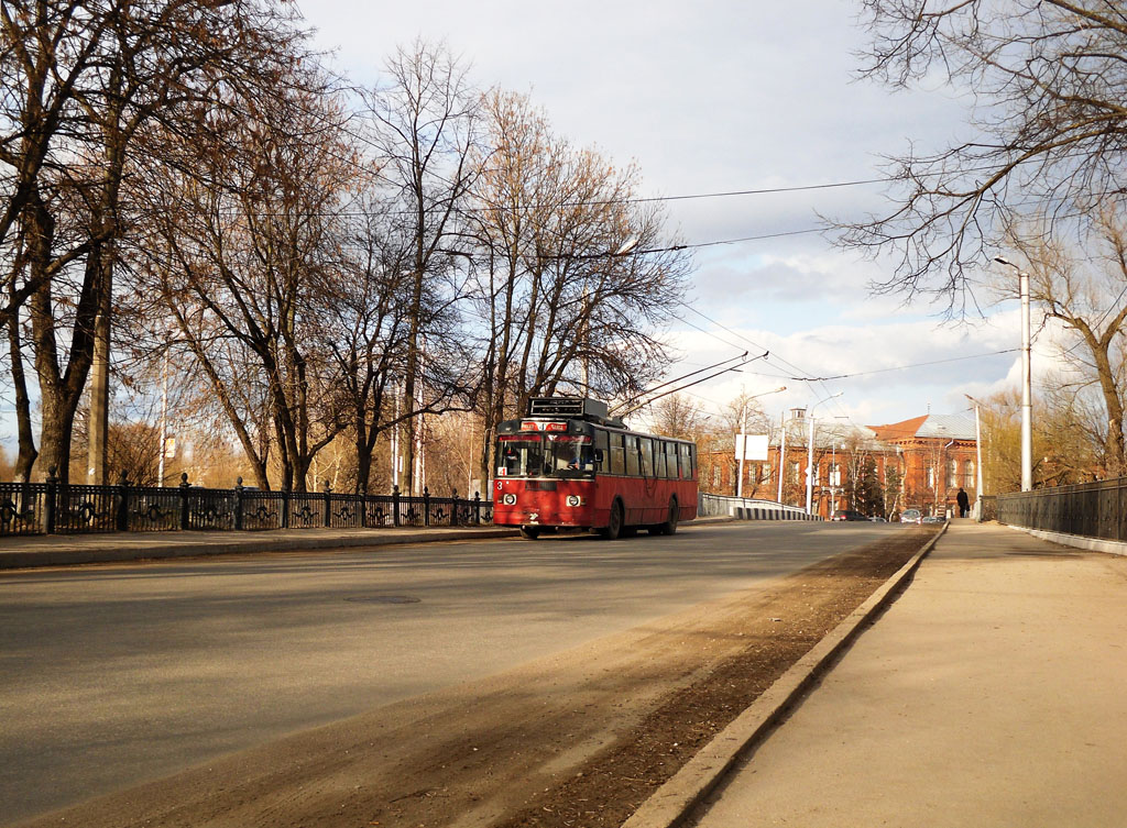 Тверь, ЗиУ-682Г10 № 3; Тверь — Троллейбусные линии: Центральный район