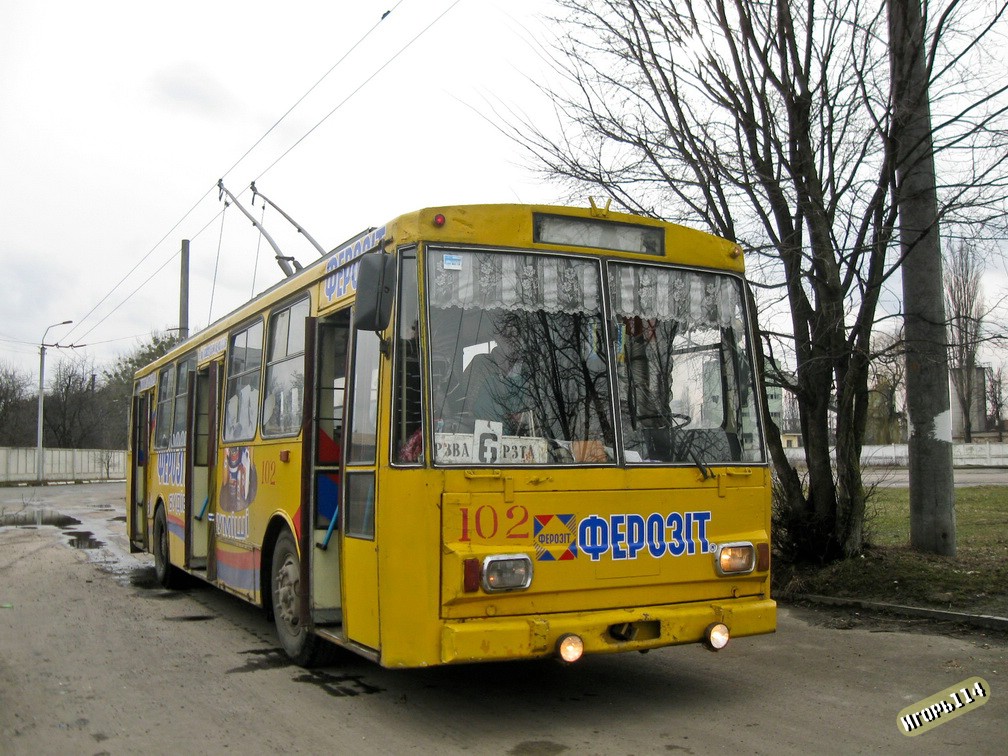 Ровно, Škoda 14Tr89/6 № 102