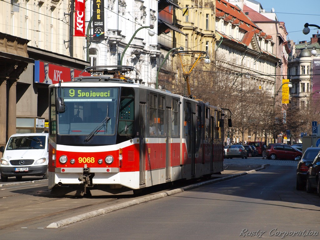 Прага, Tatra KT8D5R.N2P № 9068