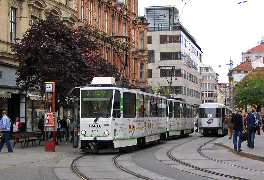 Бърно, Tatra T6A5 № 1217