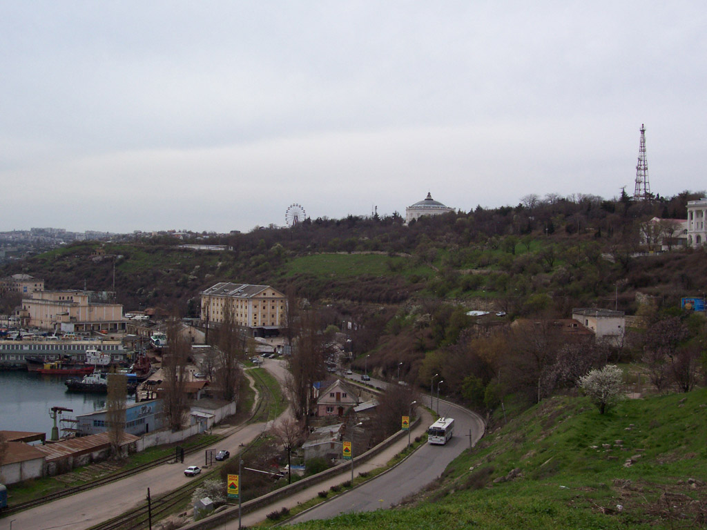 Sevastopol — Trolleybus lines and rings