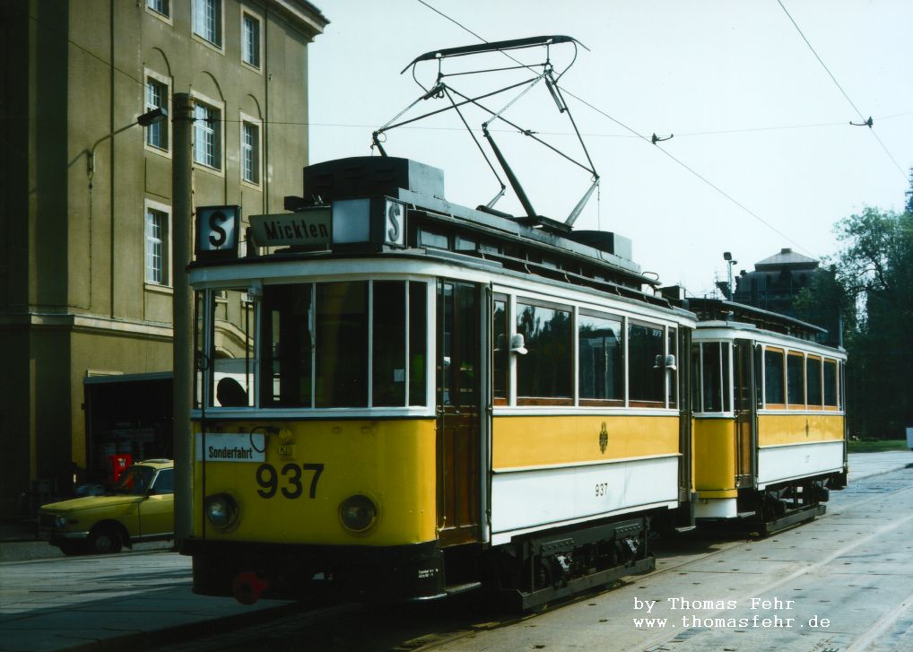 Дрезден, Двухосный моторный Dresden № 937 (201 302)