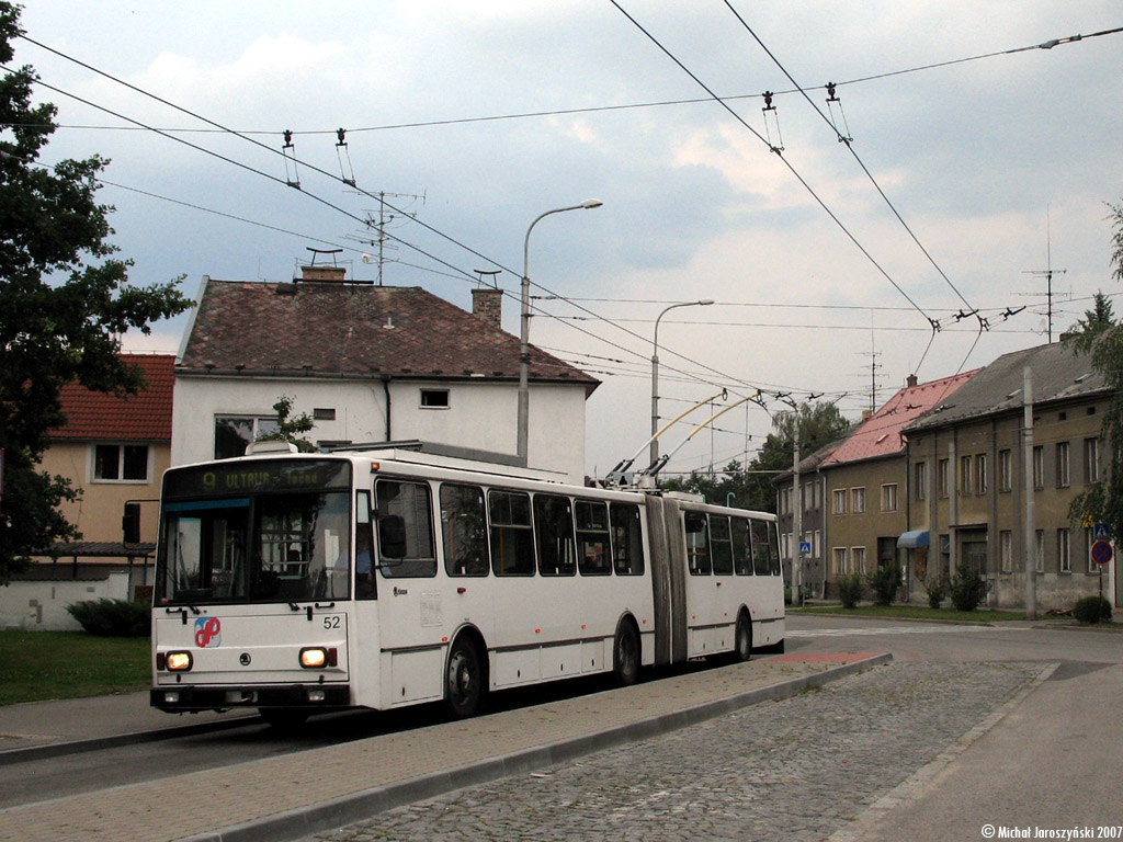 Ческе-Будеёвице, Škoda 15Tr13/7M № 52