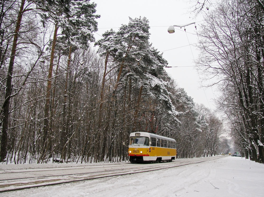 Moskva, Tatra T3SU č. 3922