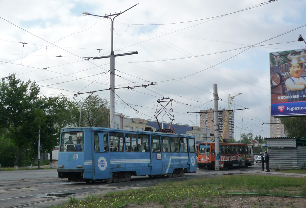Павлодар, 71-605 (КТМ-5М3) № 49 Павлодар, 71-605 (КТМ-5М3) № 49