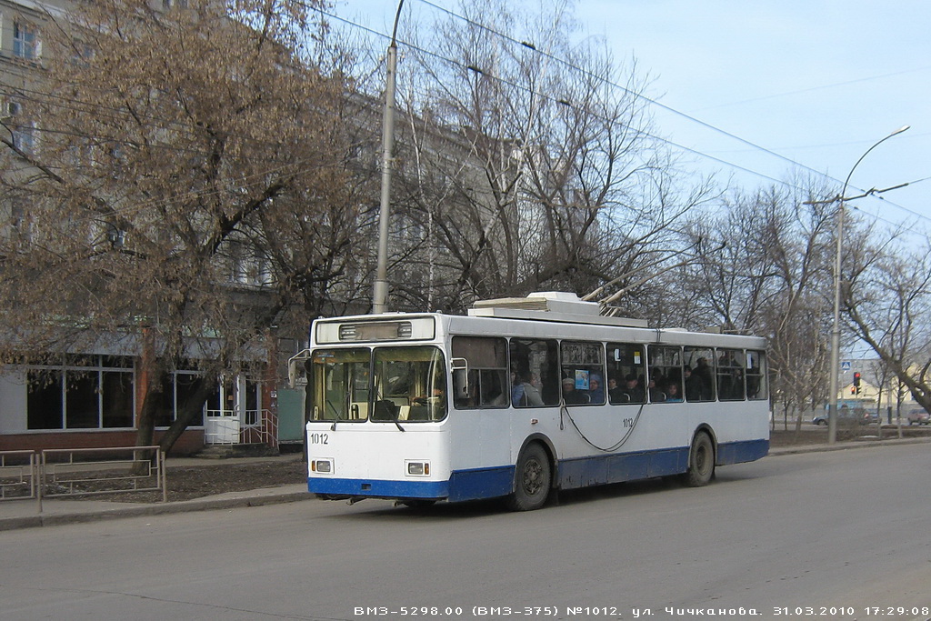 Тамбов, ВМЗ-5298.00 (ВМЗ-375) № 1012