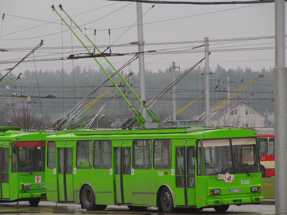 Каунас, Škoda 14Tr13/6 № 348
