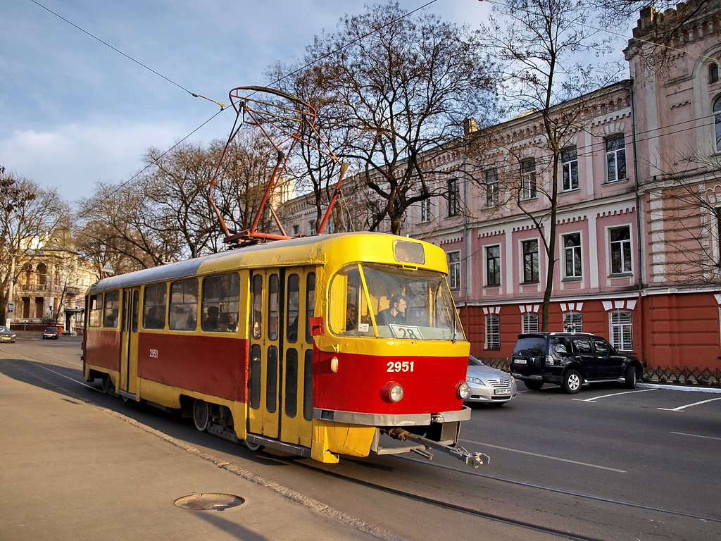 Odessa, Tatra T3SU № 2951