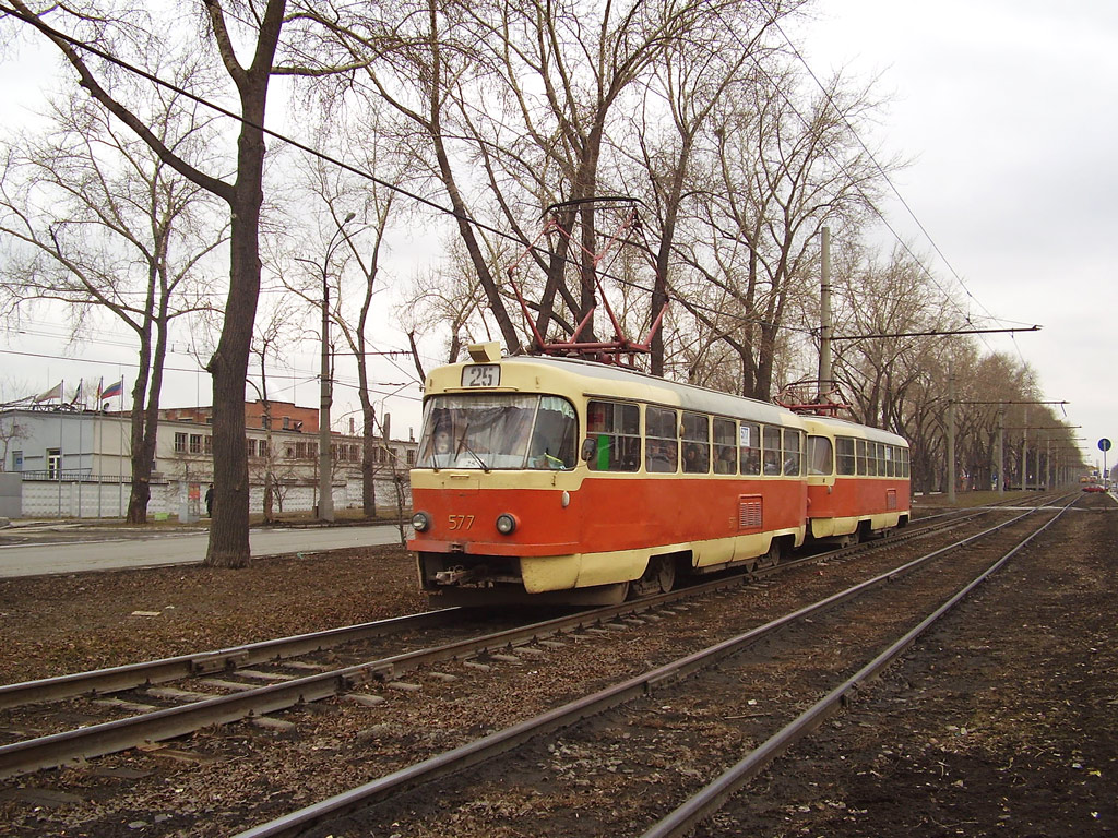 Екатеринбург, Tatra T3SU № 577
