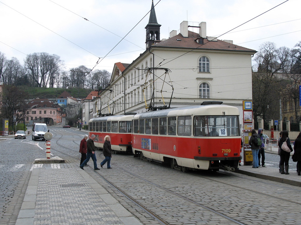 Прага, Tatra T3SUCS № 7109