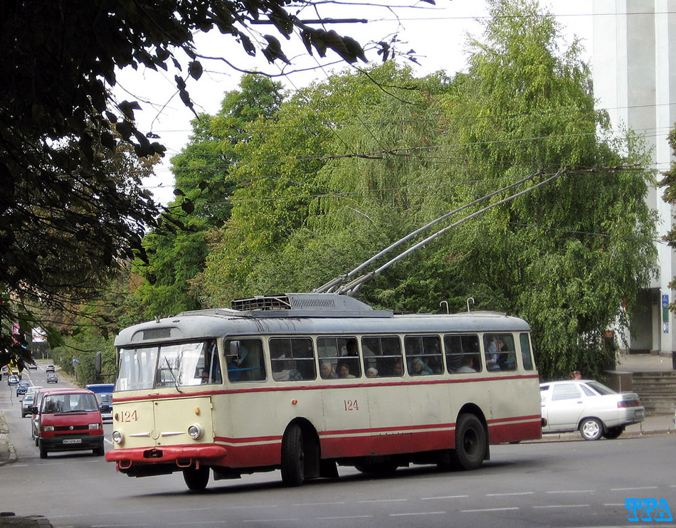 Ровно, Škoda 9TrHT28 № 124