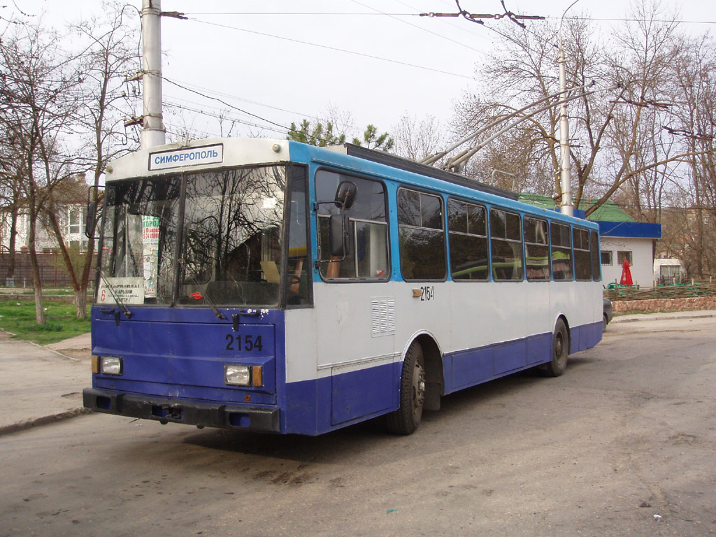 Крымский троллейбус, Škoda 14Tr11/6 № 2154