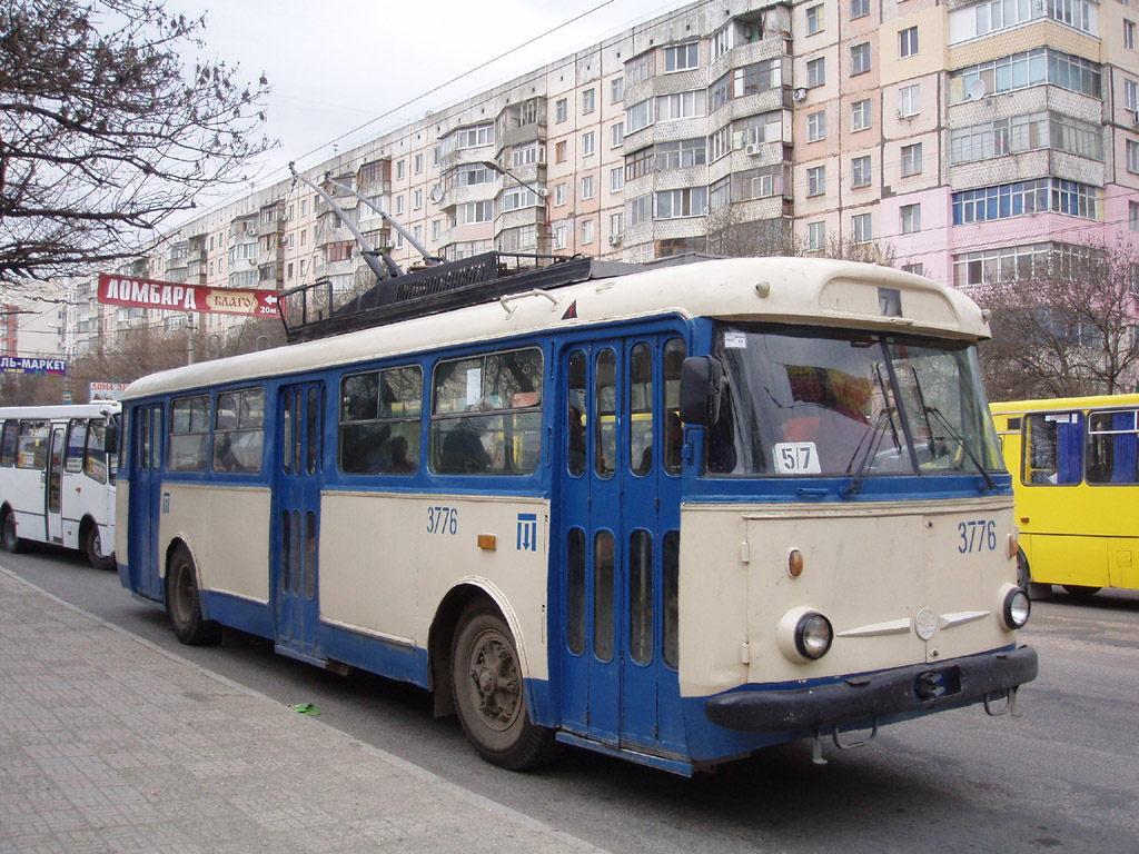 Крымский троллейбус, Škoda 9TrH29 № 3776