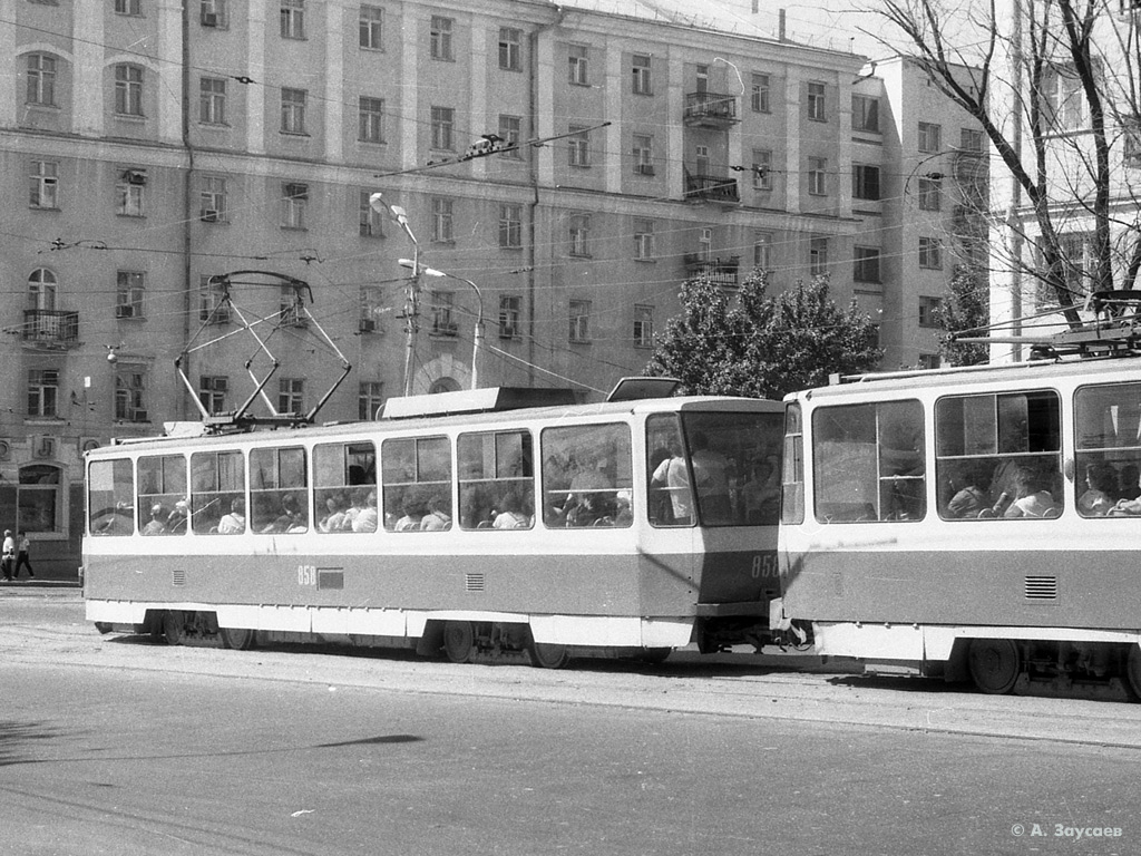 Самара, Tatra T6B5SU № 858; Самара — Исторические фотографии — Трамвай и Троллейбус (1942-1991)