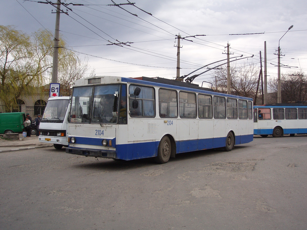 Крымский троллейбус, Škoda 14Tr89/6 № 2104