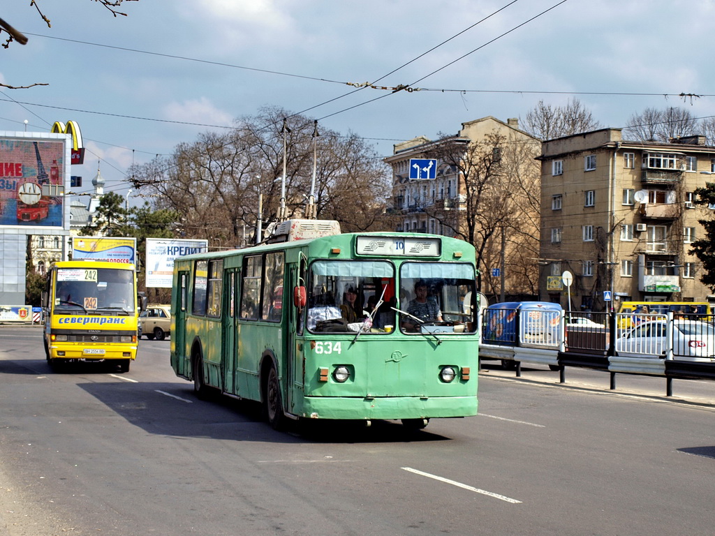 Одесса, ЗиУ-682В-012 [В0А] № 634