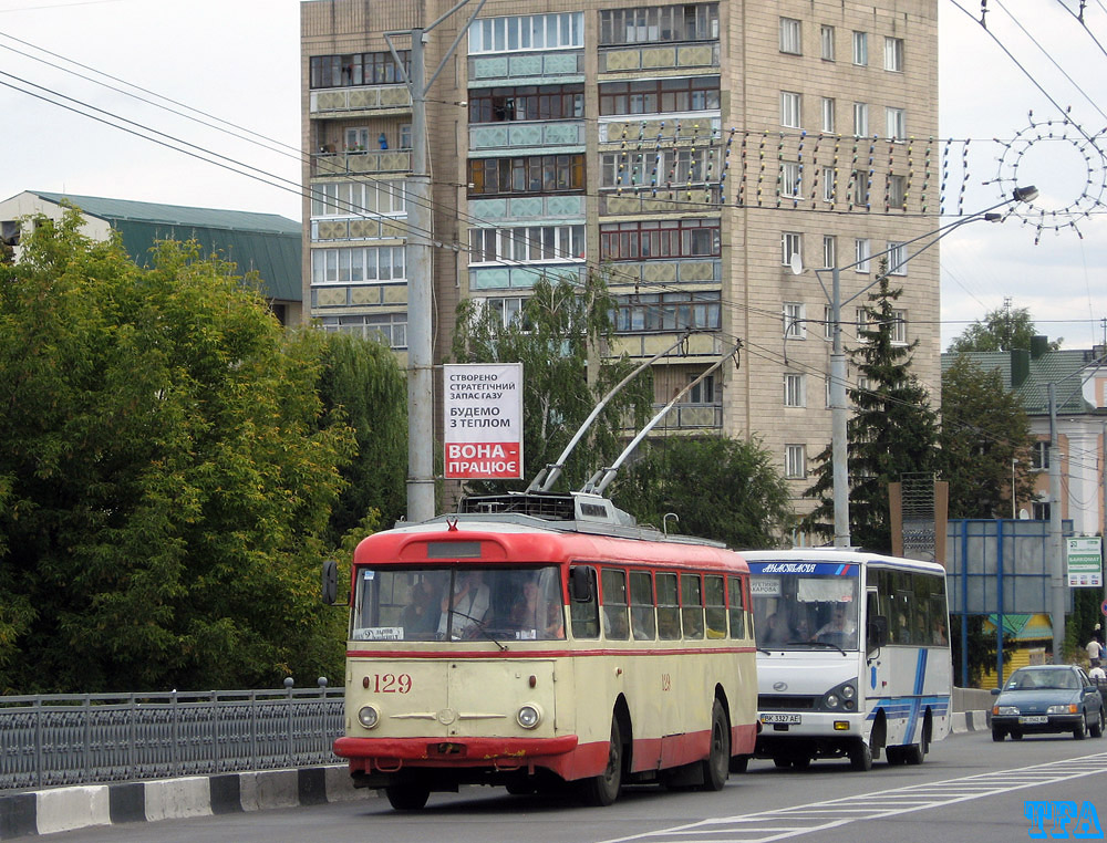 Ровно, Škoda 9TrHT28 № 129