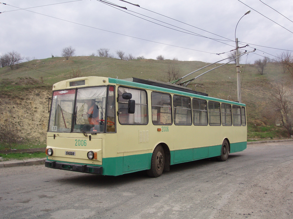 Troleibuzul din Crimeea, Škoda 14Tr02/6 Nr. 2006 Troleibuzul din Crimeea, Škoda 14Tr02/6 Nr. 2006