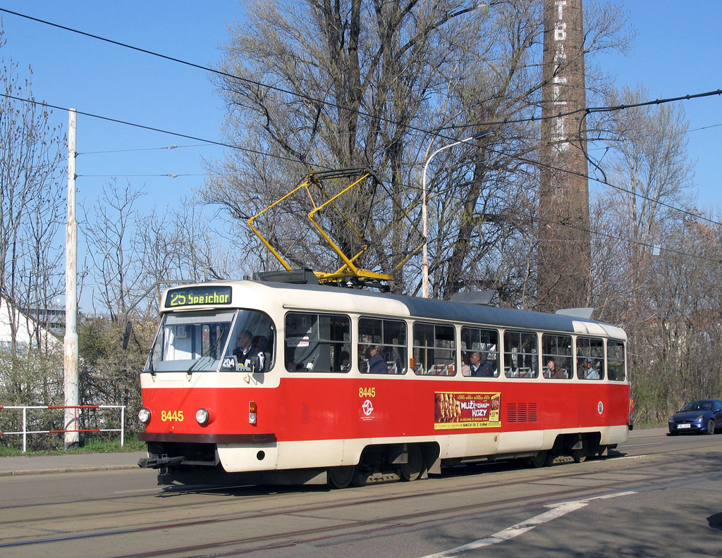 Прага, Tatra T3R.P № 8445